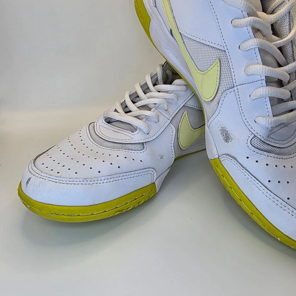 Nike NikeCourt Zoom Lite 3 White High Voltage Tennis Shoes | Men Size 12